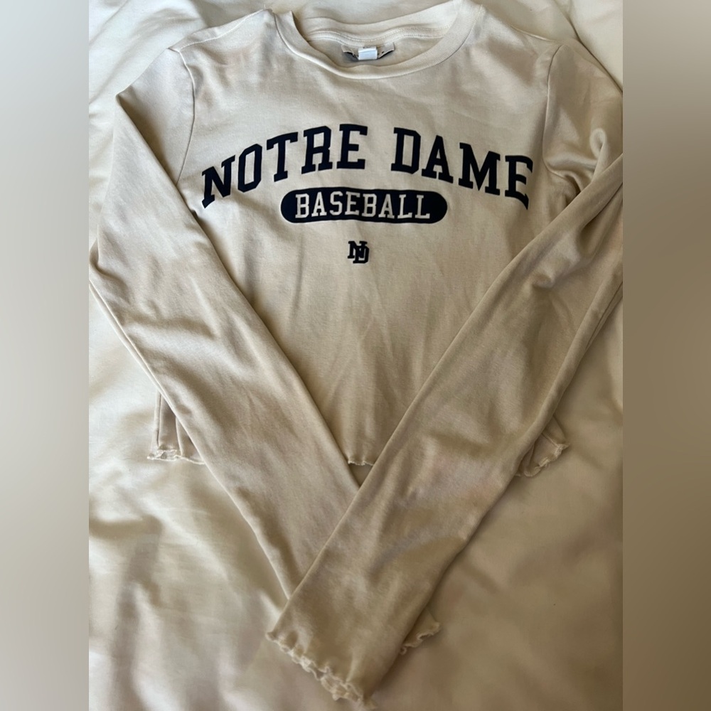 Topshop Notre Dame Crop top